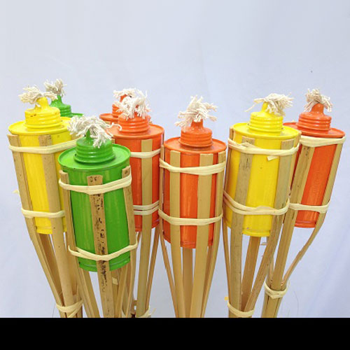 Mini Colored Party Torches  - Event Rentals